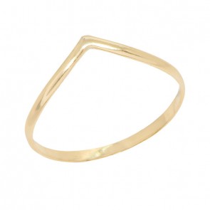 Anel em Ouro 18k  Seta Polido