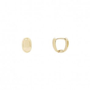 Brinco em Ouro 18k Argola Polida