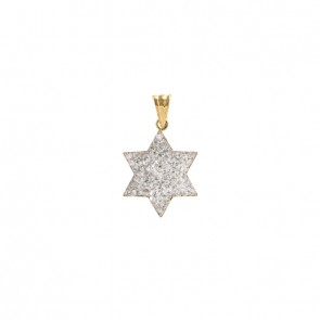 Pingente Cristal Estrela 6 Pontas