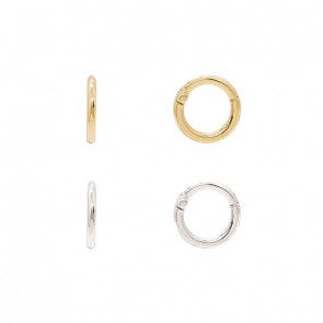 Piercing em Ouro 18k Argola Polida