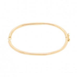 Bracelete em Ouro 18k Fio Redondo 2.9mm Polido