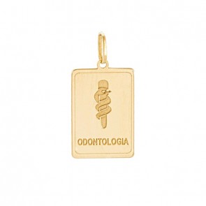 Pingente placa Odontologia 