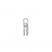 Piercing-Branco-De-Orelha-Com-Diamante-(Pingentes)