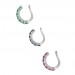 Piercing-Branco-Argola-com-7-Pedras-Preciosas-2.50mm-Ouro-Branco-(Pingentes)