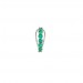 Piercing-Esmeralda-Branco-Argola-com-7-Pedras-Preciosas-2.50mm-Ouro-Branco-(Pingentes)