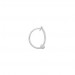 Piercing-Branco-Argola-Fio-Duplo-Cravejado-Com-24-Diamantes-(Pingentes)