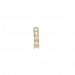 Piercing-Argola-Amarelo-com-6-Zirconias-(Pingentes)