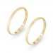 Aliança em ouro 18k 2mm 