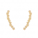 Brinco em Ouro 18k Ear Cuff Estrelas