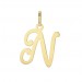 Pingente letras manuscritas grandes